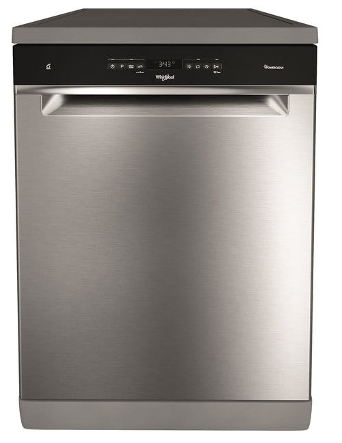 Whirlpool Dishwasher 10program Power Clean Flexible 3rd Rack Inox WFO 3O41 PL X UK Newton Stores